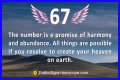 
ANGEL NUMBER 67
