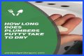 How long does it take for spot putty to dry?