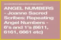 
Repeating Angel Numbers - 6's and 1's  (6611, 6161, 6661 etc)
