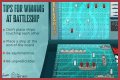 Small plastic piece in the game Battleship